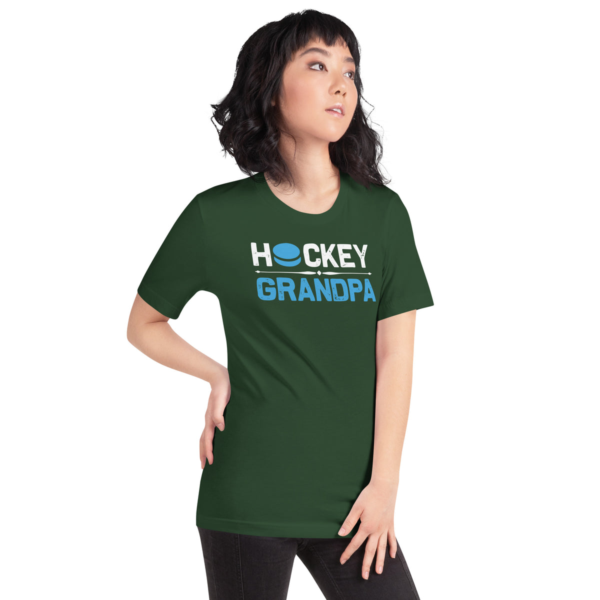 Hockey Grandpa Unisex T-Shirt