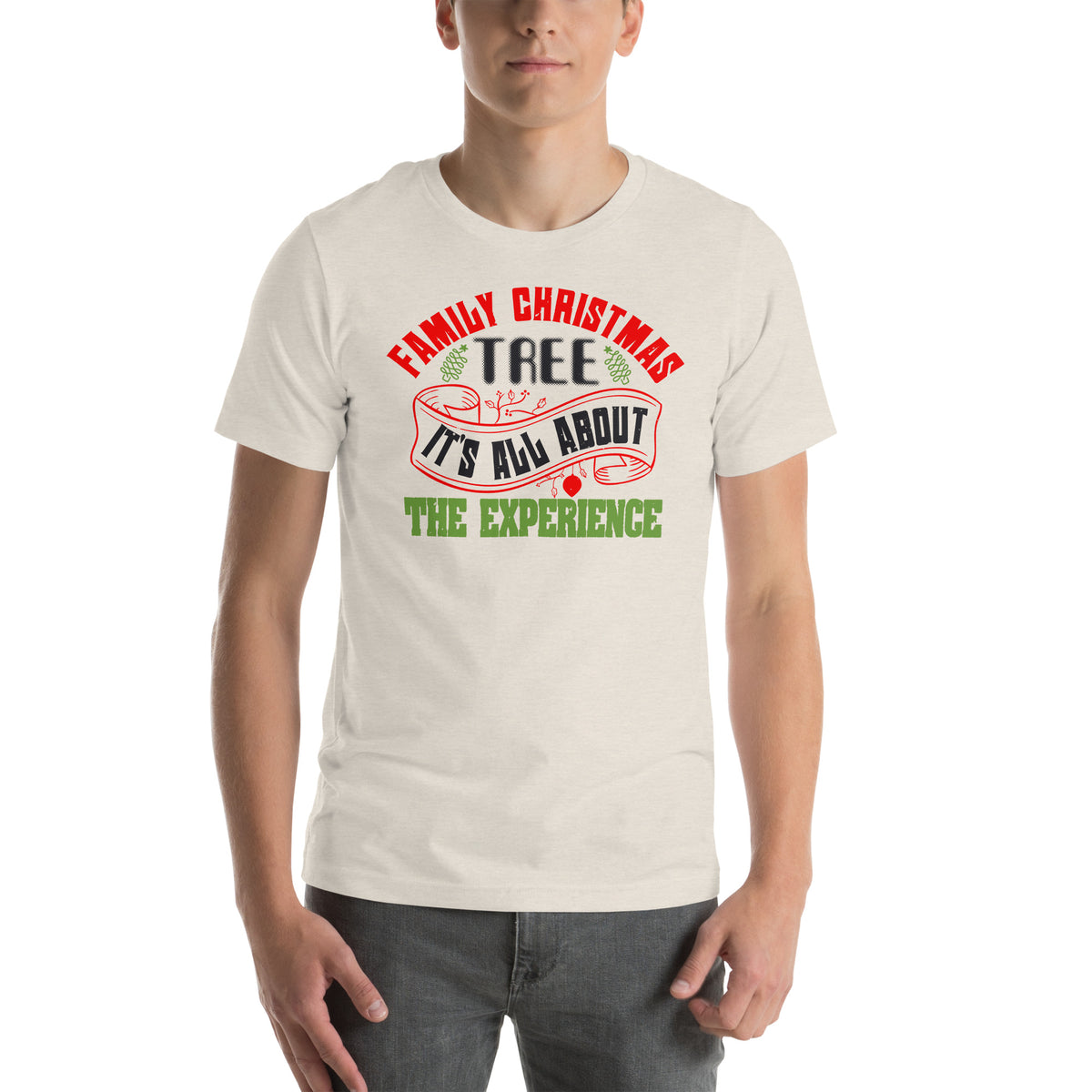 Family Christmas Tree Experience Unisex T-Shirt