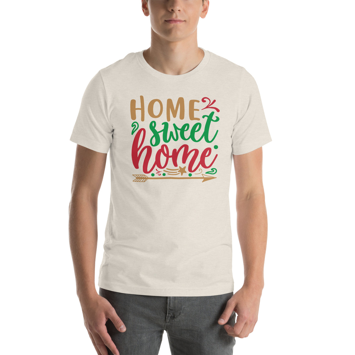 Home Sweet Home Christmas – Arrow Unisex T-Shirt
