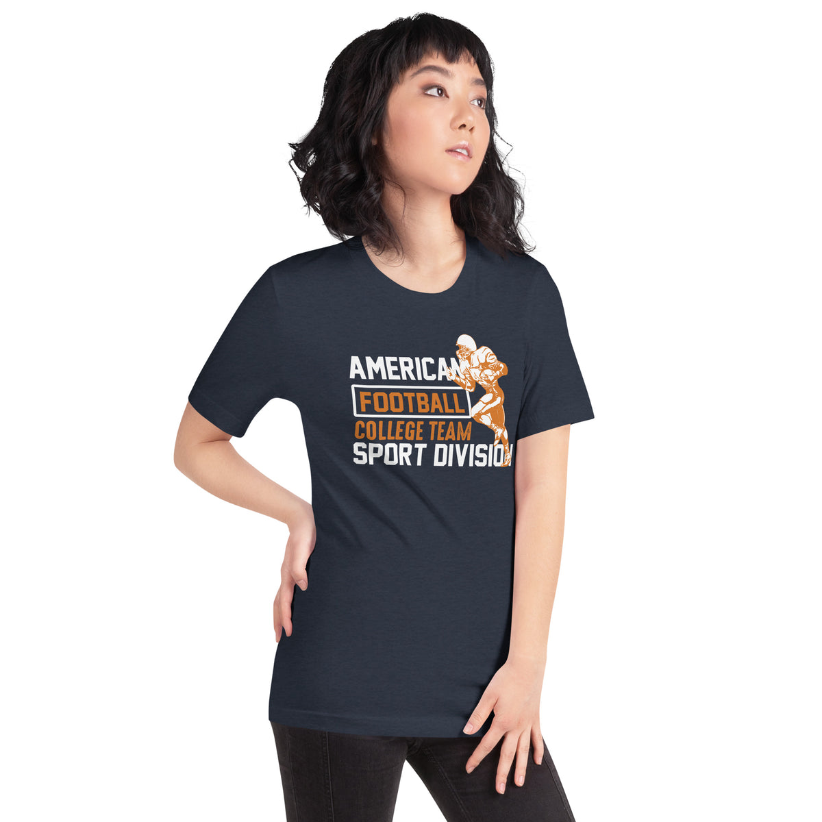 American Football College Team Sport Division Unisex T-Shirt