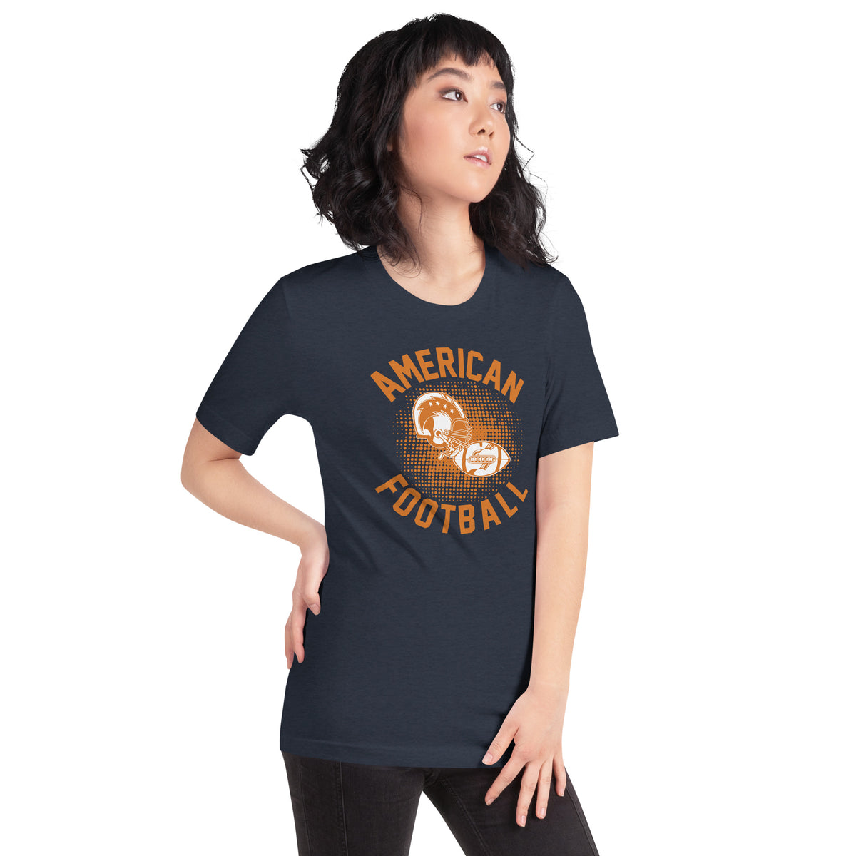 American Football Retro Helmet Unisex T-Shirt