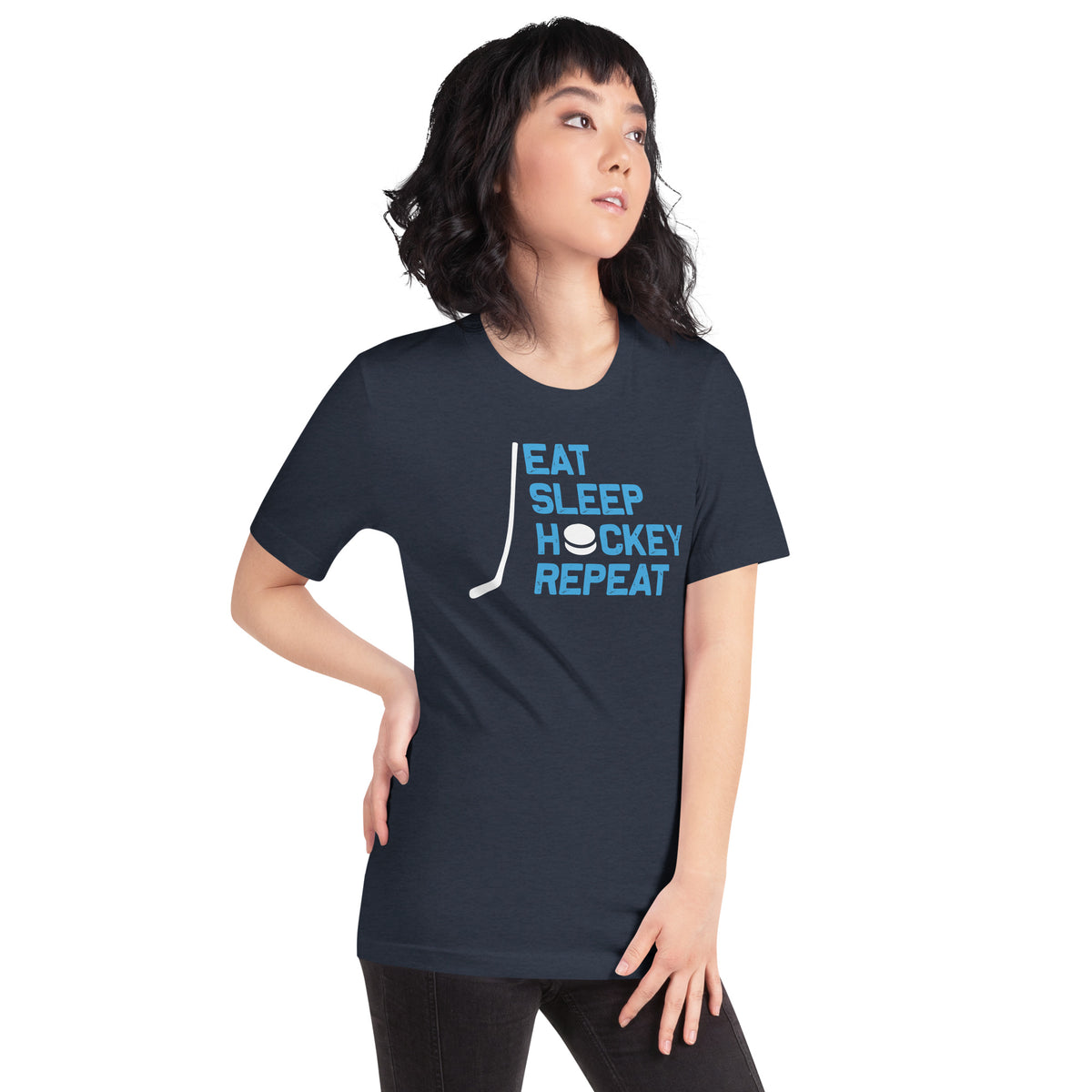 Eat Sleep Hockey Repeat Unisex T-Shirt