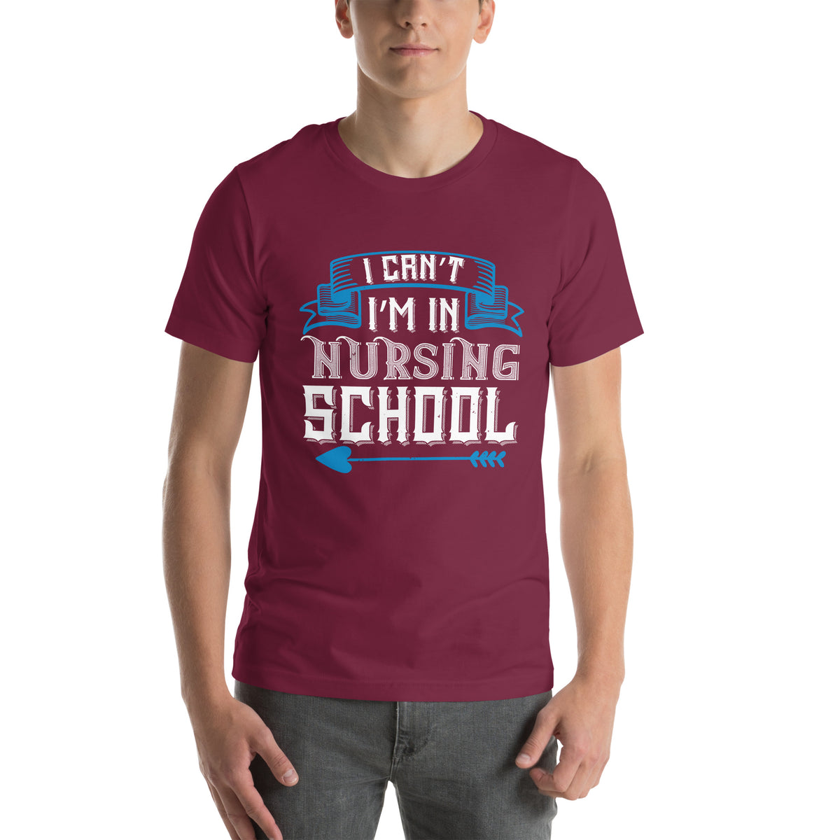 I Can't, I'm in Nursing School Unisex T-Shirt