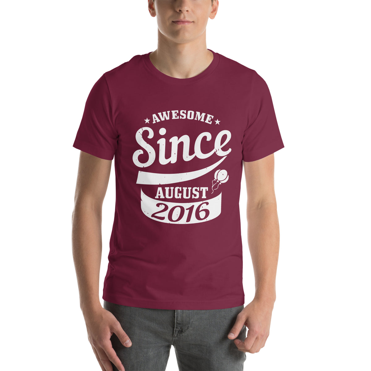 Awesome Since August 2016 Unisex T-Shirt