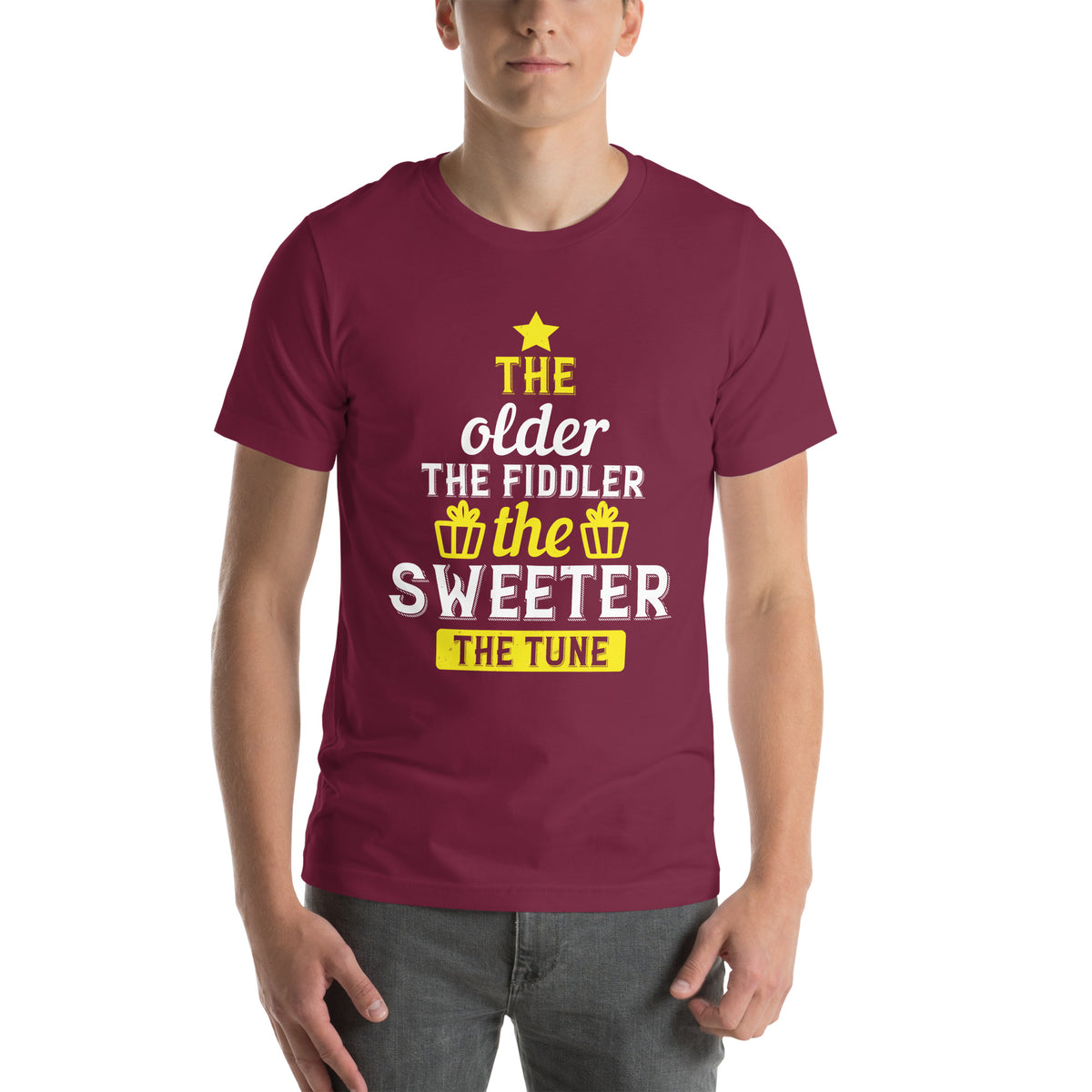The Older the Fiddler, the Sweeter the Tune Unisex T-Shirt