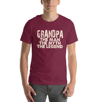Grandpa the Man the Myth the Legend Unisex T-Shirt