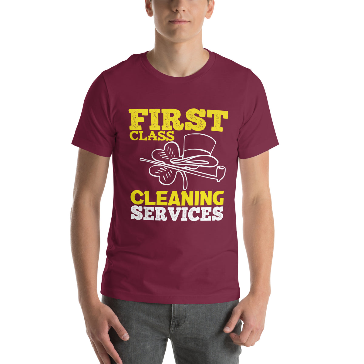 First Class Cleaning Services Unisex T-Shirt