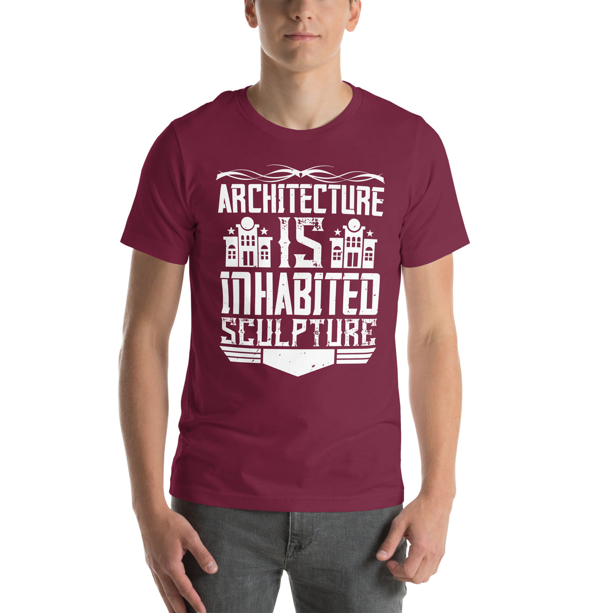 Architecture Is Inhabited Sculpture Unisex T-Shirt