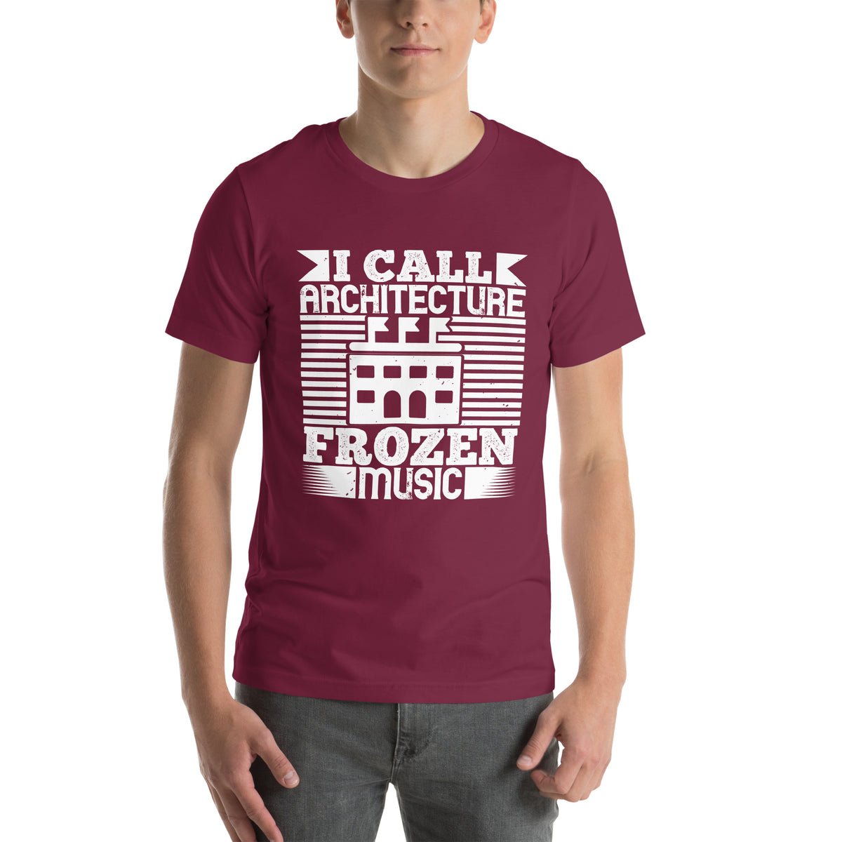 I Call Architecture Frozen Music Unisex T-Shirt