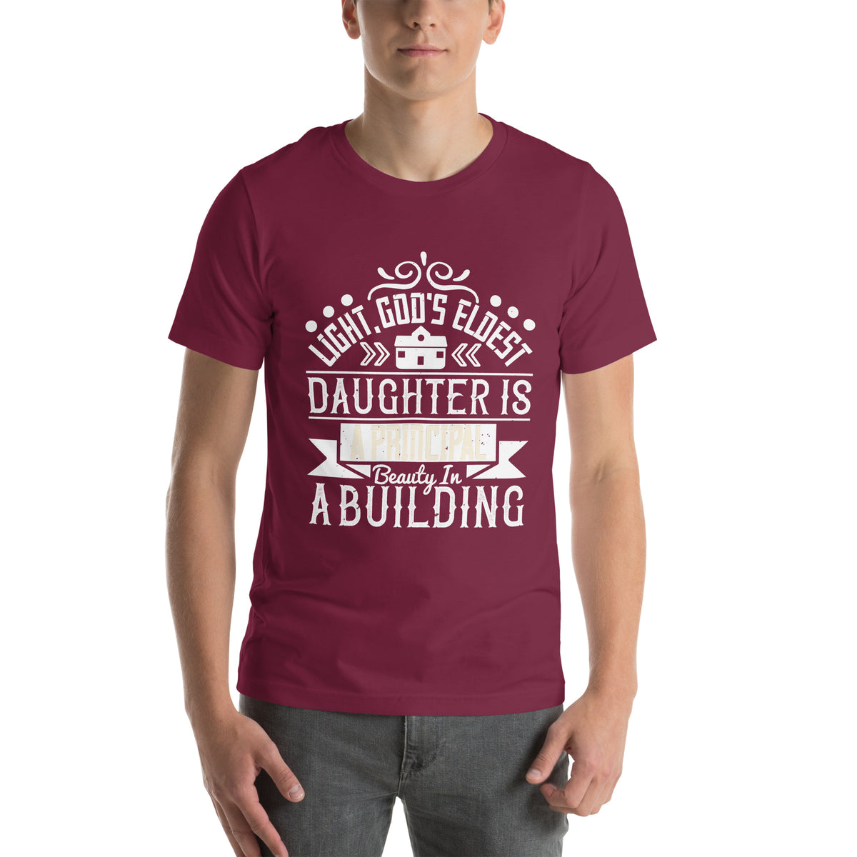 Light, God's Eldest Daughter, Is a Principal Beauty in a Building Unisex T-Shirt