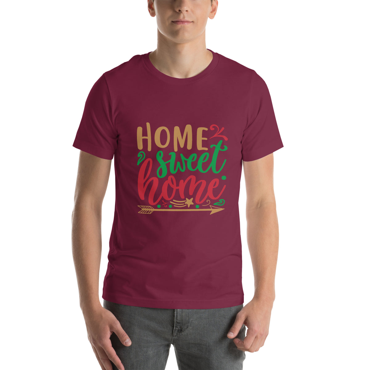 Home Sweet Home Christmas – Arrow Unisex T-Shirt