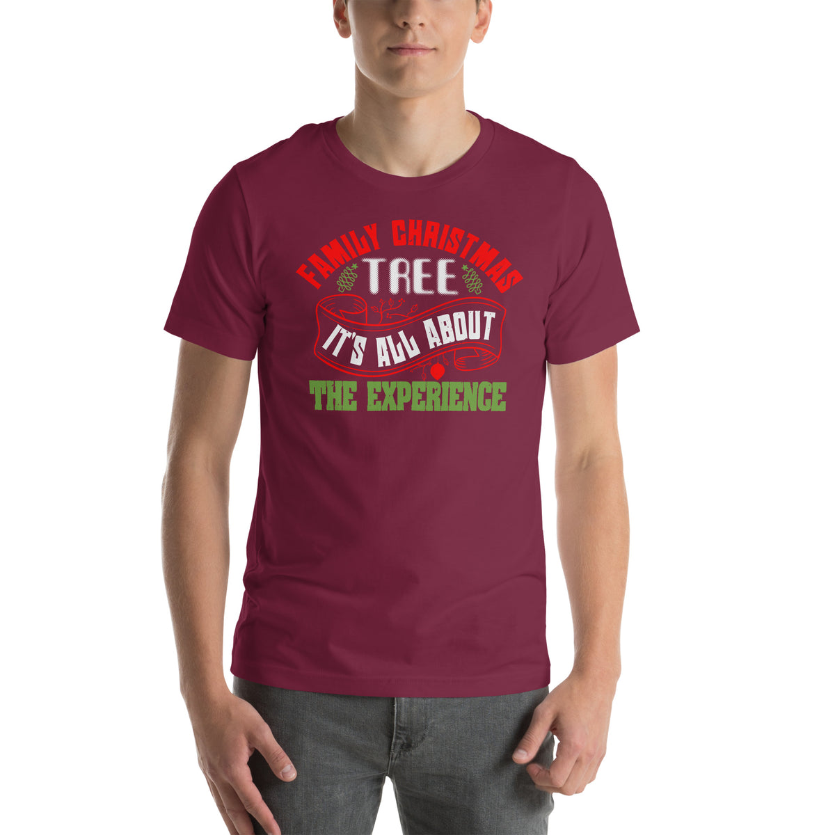 Family Christmas Tree Experience Unisex T-Shirt