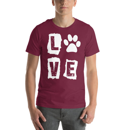 Love Paw Unisex T-Shirt