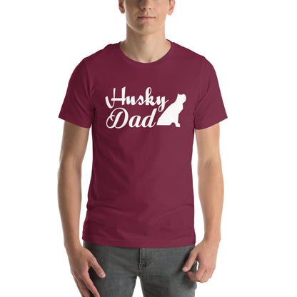 Husky Dad Unisex T-Shirt