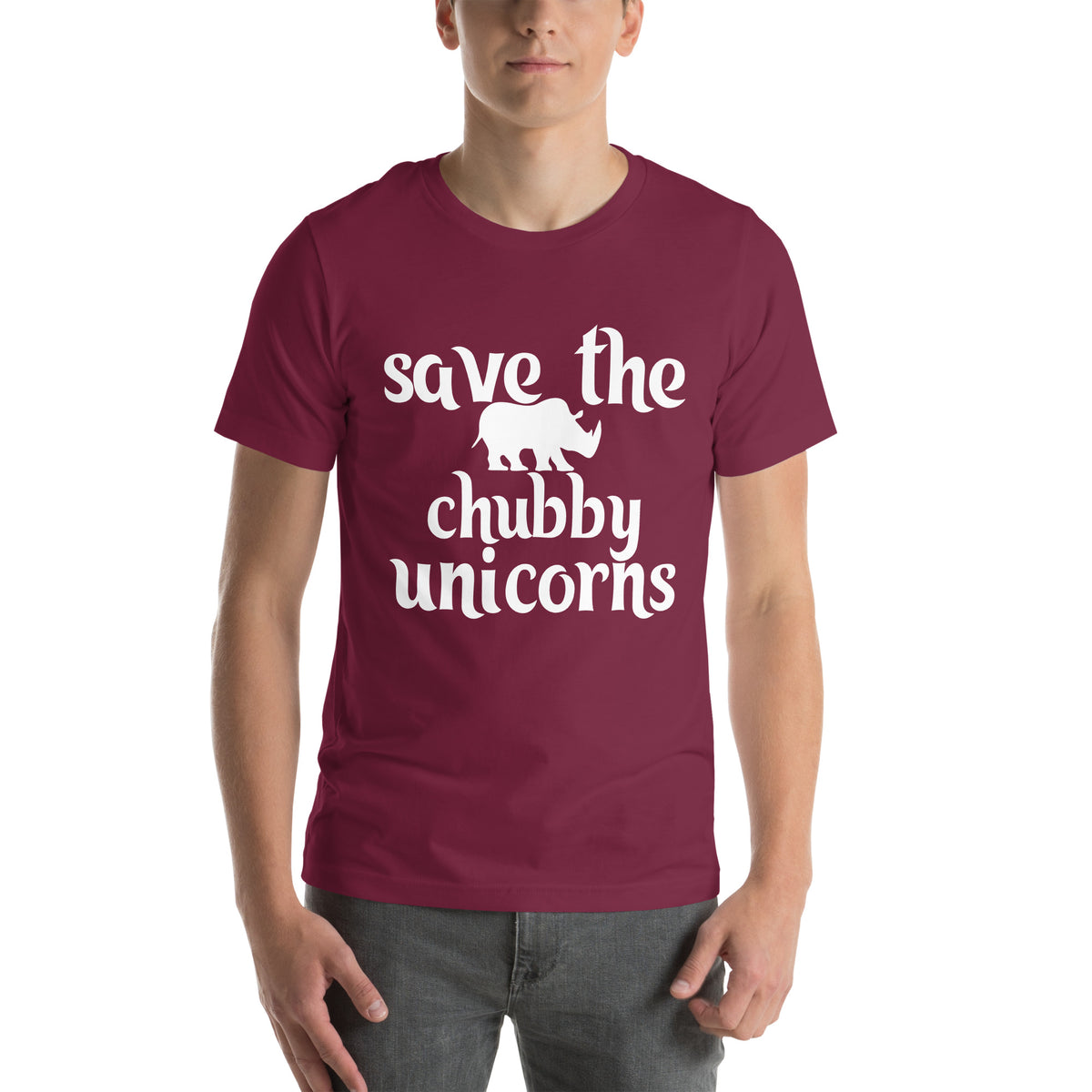 Save the Chubby Unicorns Unisex T-Shirt