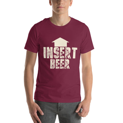 Insert Beer Unisex T-Shirt