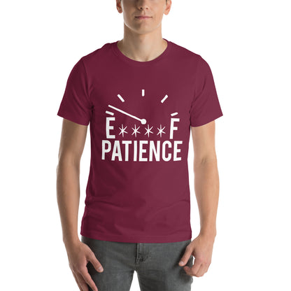 Out of Patience Gauge Unisex T-Shirt