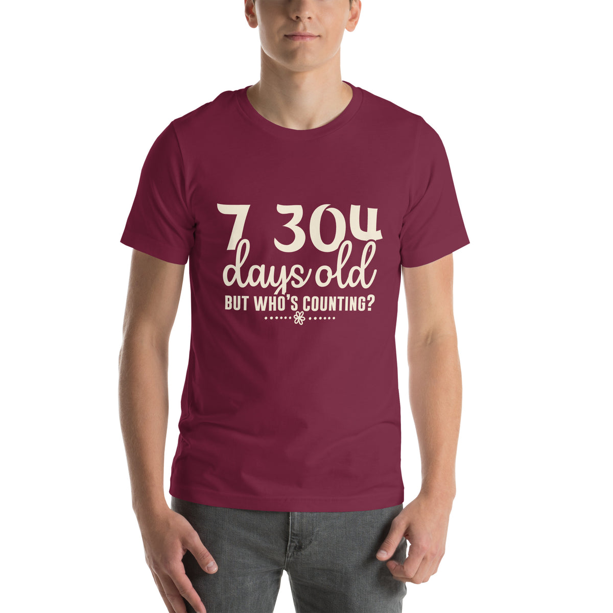 7,304 Days Old but Who's Counting Unisex T-Shirt
