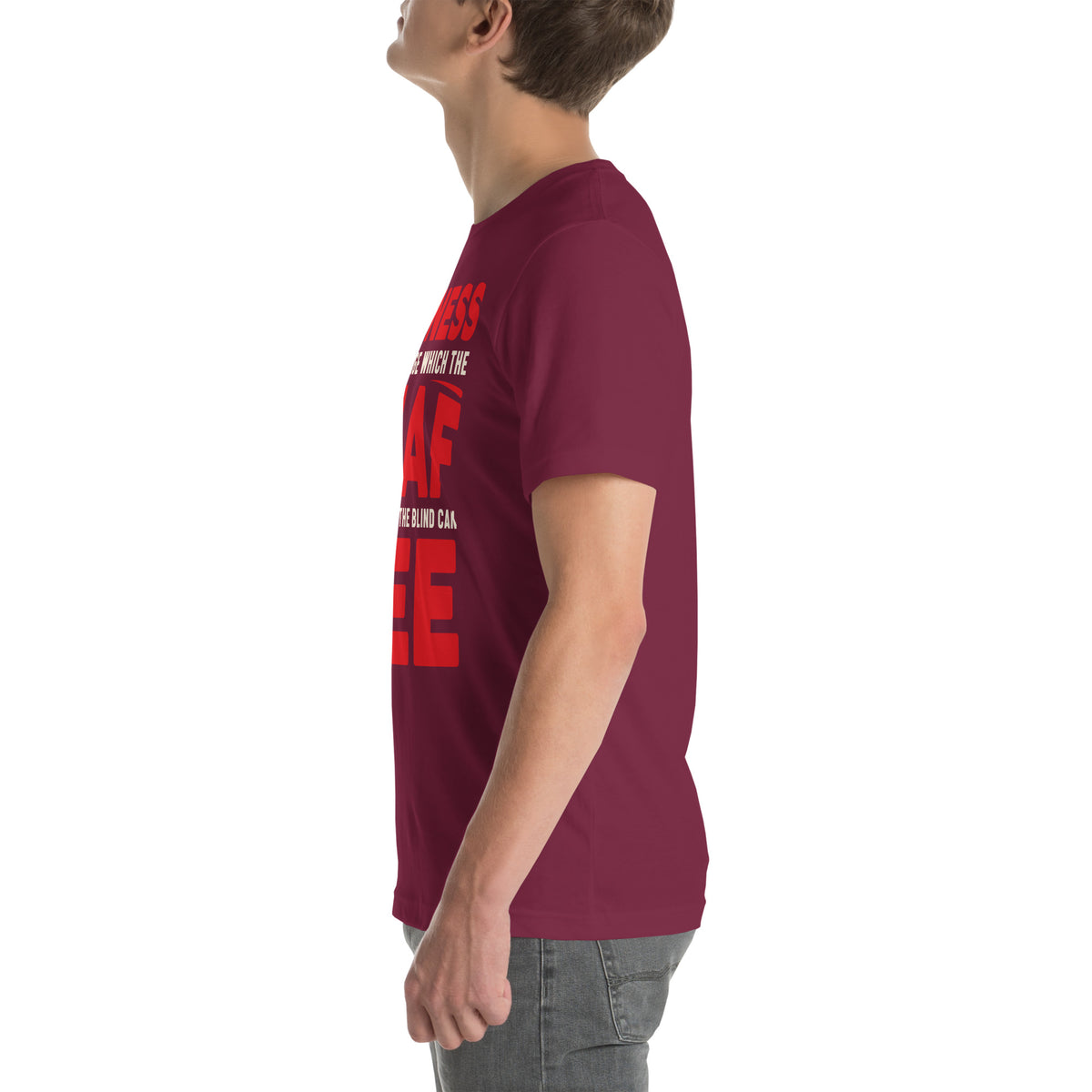 Kindness Is a Language the Deaf Can Hear and the Blind Can See Nurse Unisex T-Shirt