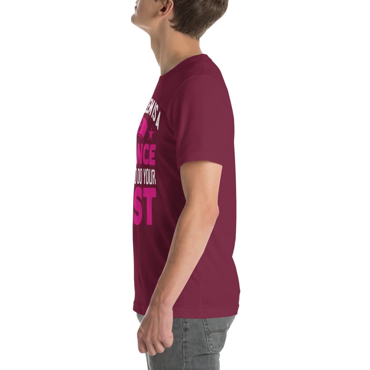 A Problem Is a Chance for You to Do Your Best Nurse Unisex T-Shirt