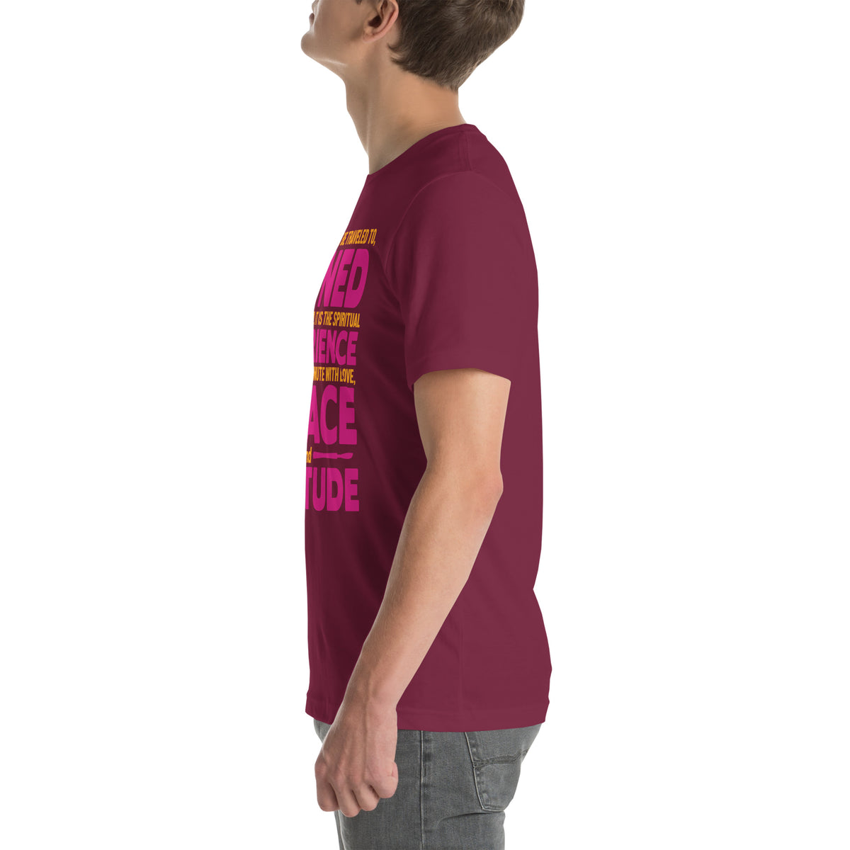 Happiness Is Experience, Grace and Attitude Nurse Unisex T-Shirt