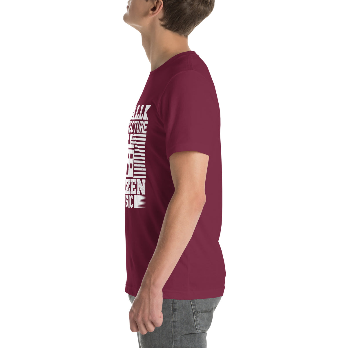 I Call Architecture Frozen Music Unisex T-Shirt