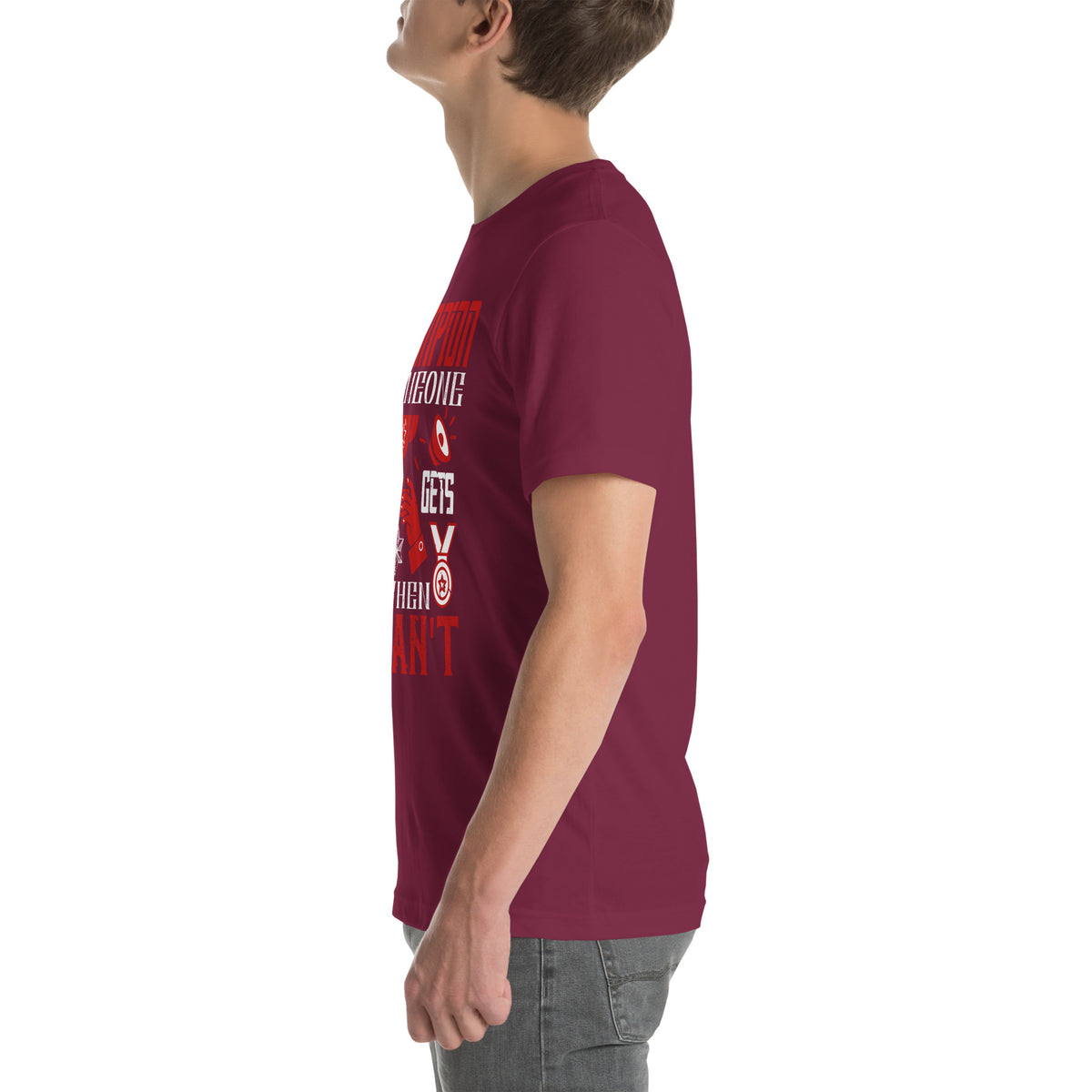 A Champion Is Someone Who Gets Up When He Can't Unisex T-Shirt