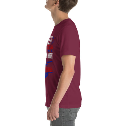 Never Fly in the Same Cockpit with Someone Braver Than You Unisex T-Shirt