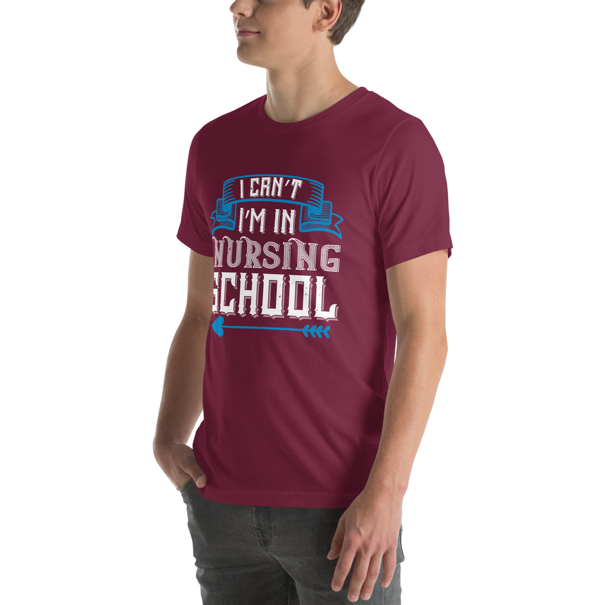 I Can't, I'm in Nursing School Unisex T-Shirt