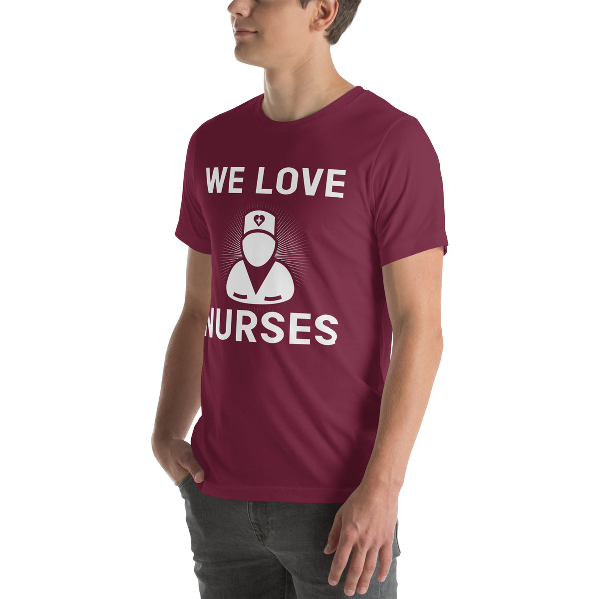 We Love Nurses Unisex T-Shirt
