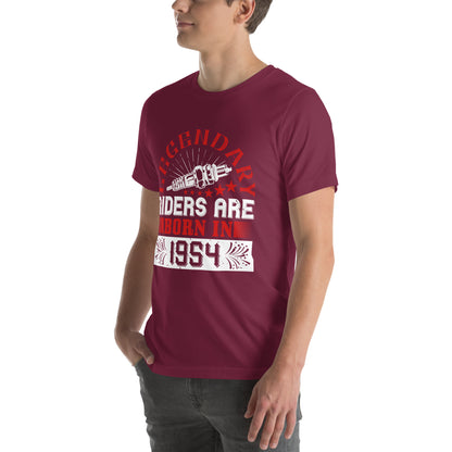 Legendary Riders Are Born in 1954 Unisex T-Shirt