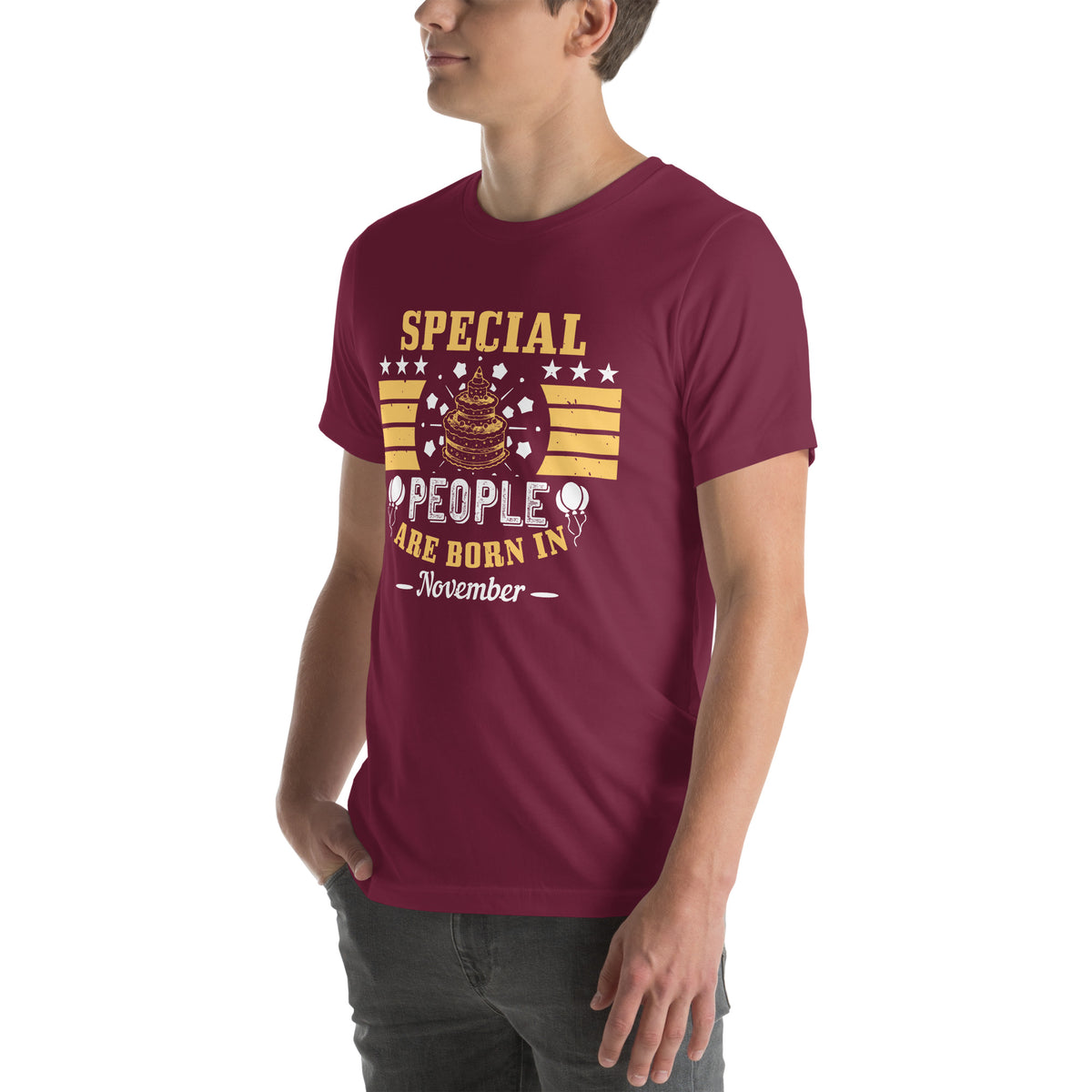Special People Are Born in November Unisex T-Shirt
