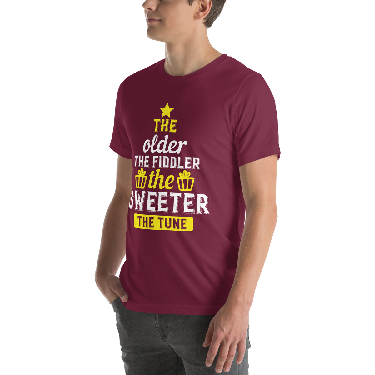 The Older the Fiddler, the Sweeter the Tune Unisex T-Shirt