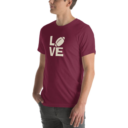 Love Football Unisex T-Shirt