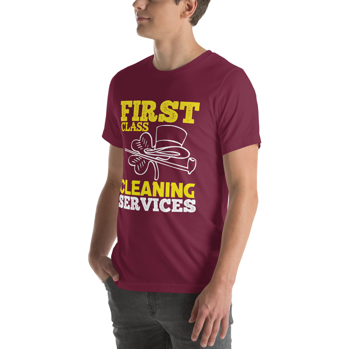 First Class Cleaning Services Unisex T-Shirt