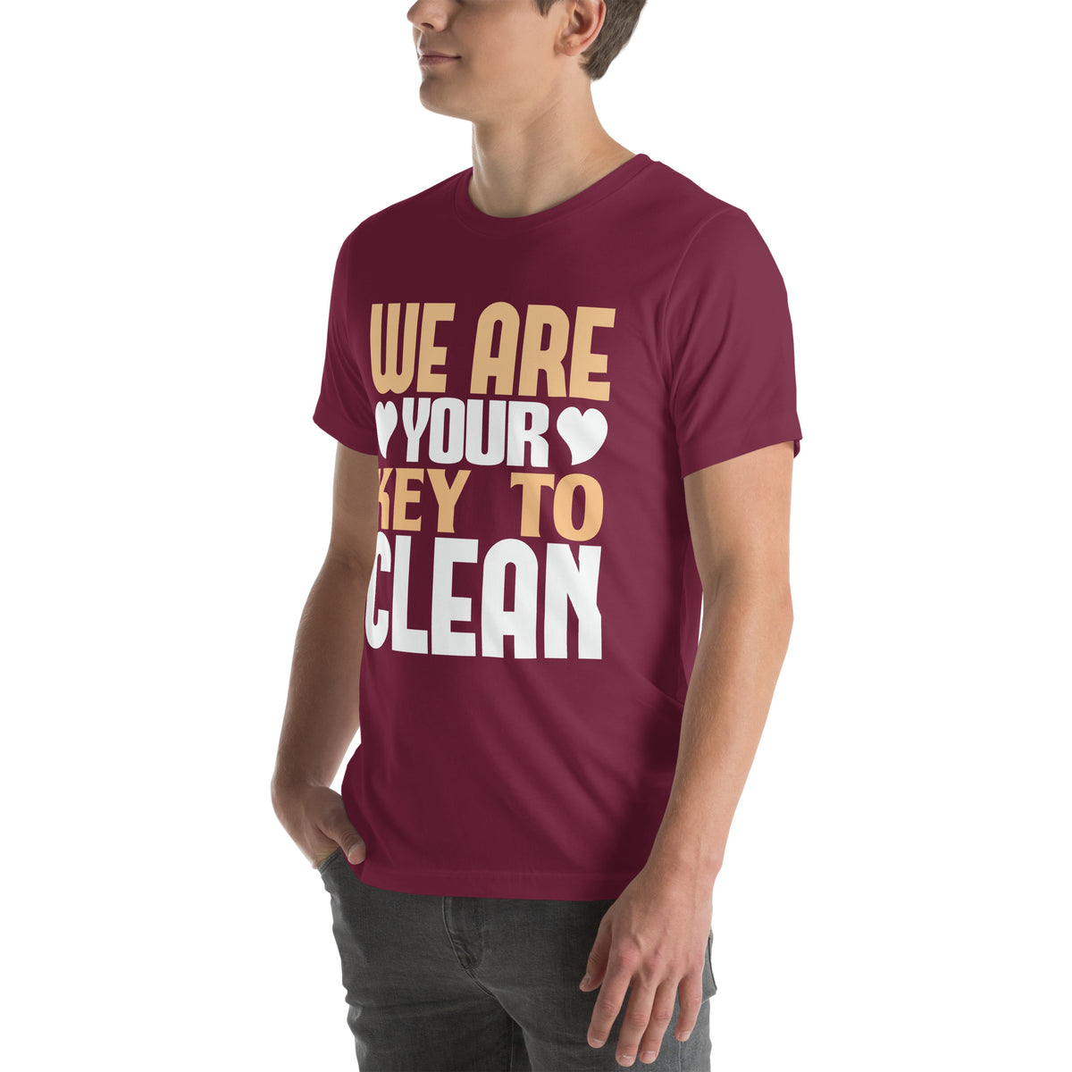We Are Your Key to Clean Unisex T-Shirt