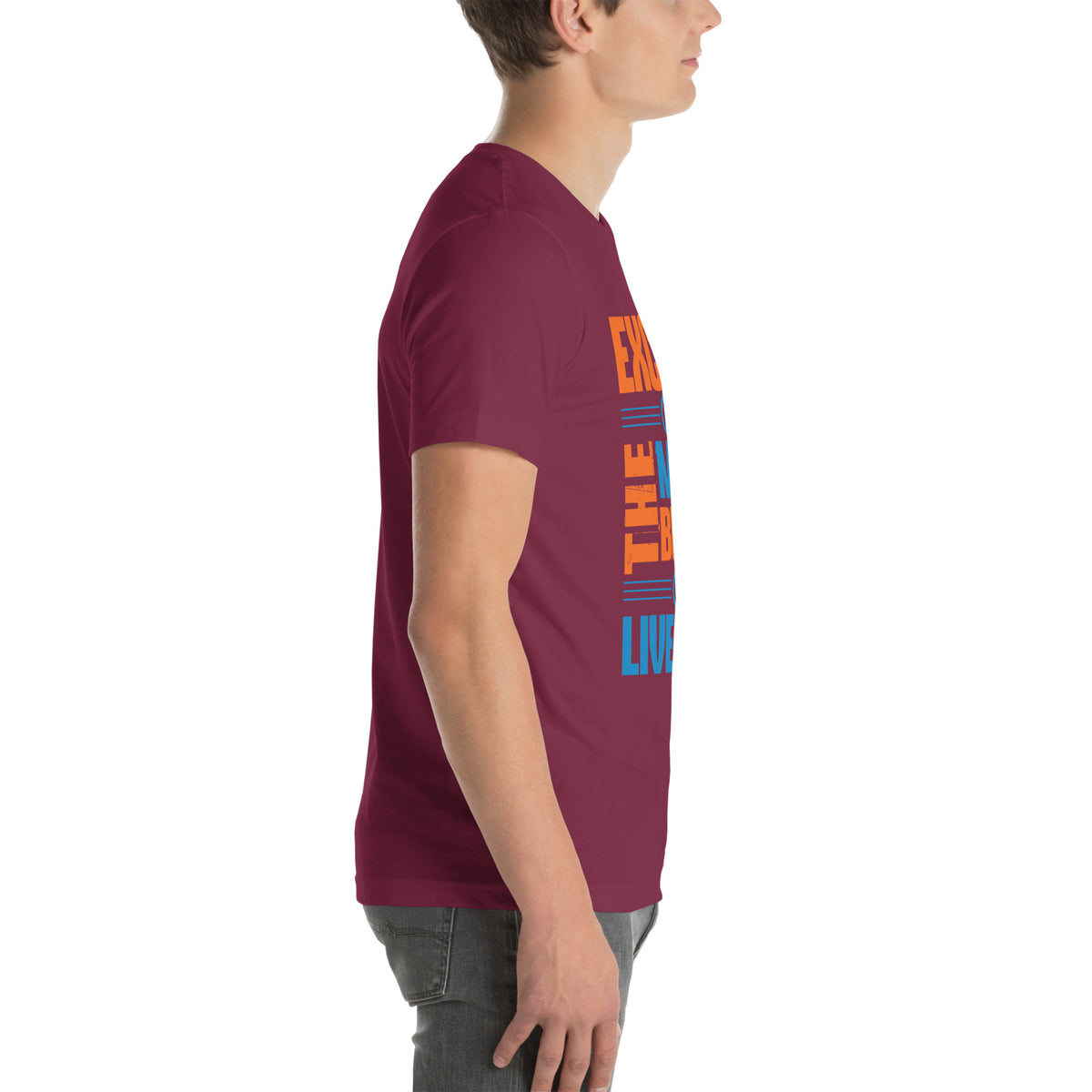 Excuse the Mess, But We Live Here Unisex T-Shirt