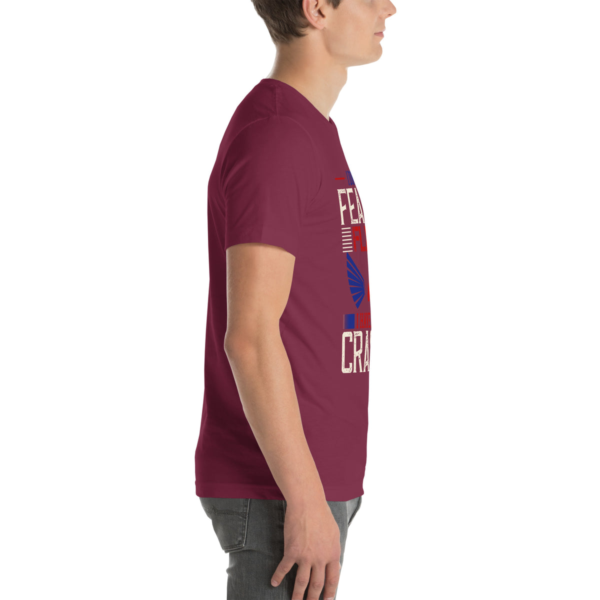 I Don't Have a Fear of Flying; I Have a Fear of Crashing Unisex T-Shirt