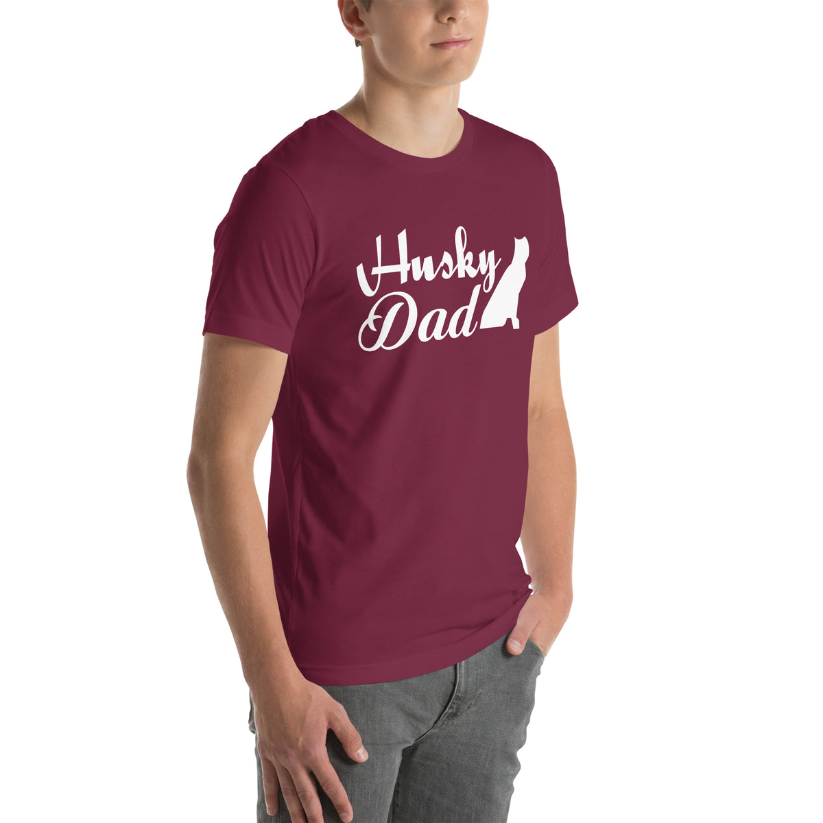 Husky Dad Unisex T-Shirt