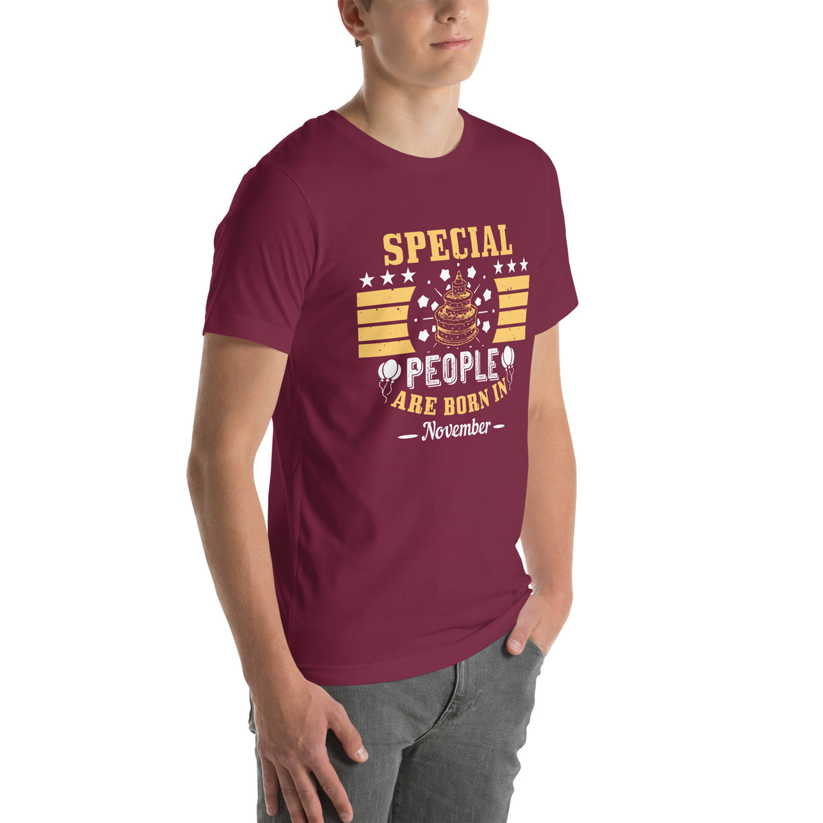 Special People Are Born in November Unisex T-Shirt