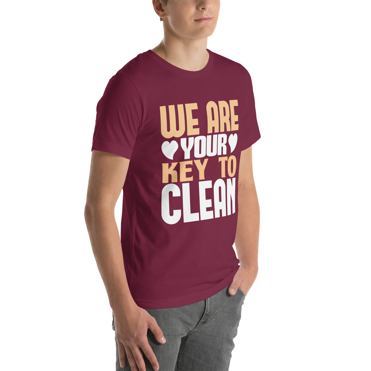 We Are Your Key to Clean Unisex T-Shirt