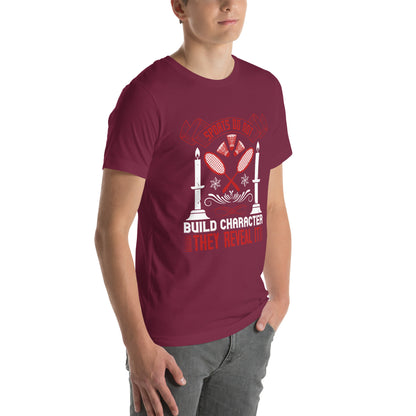 Sports Do Not Build Character. They Reveal It Unisex T-Shirt