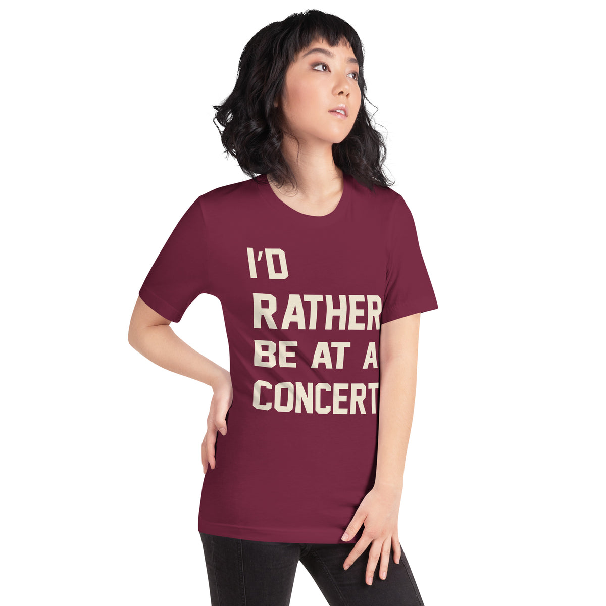 I'd Rather Be at a Concert Unisex T-Shirt