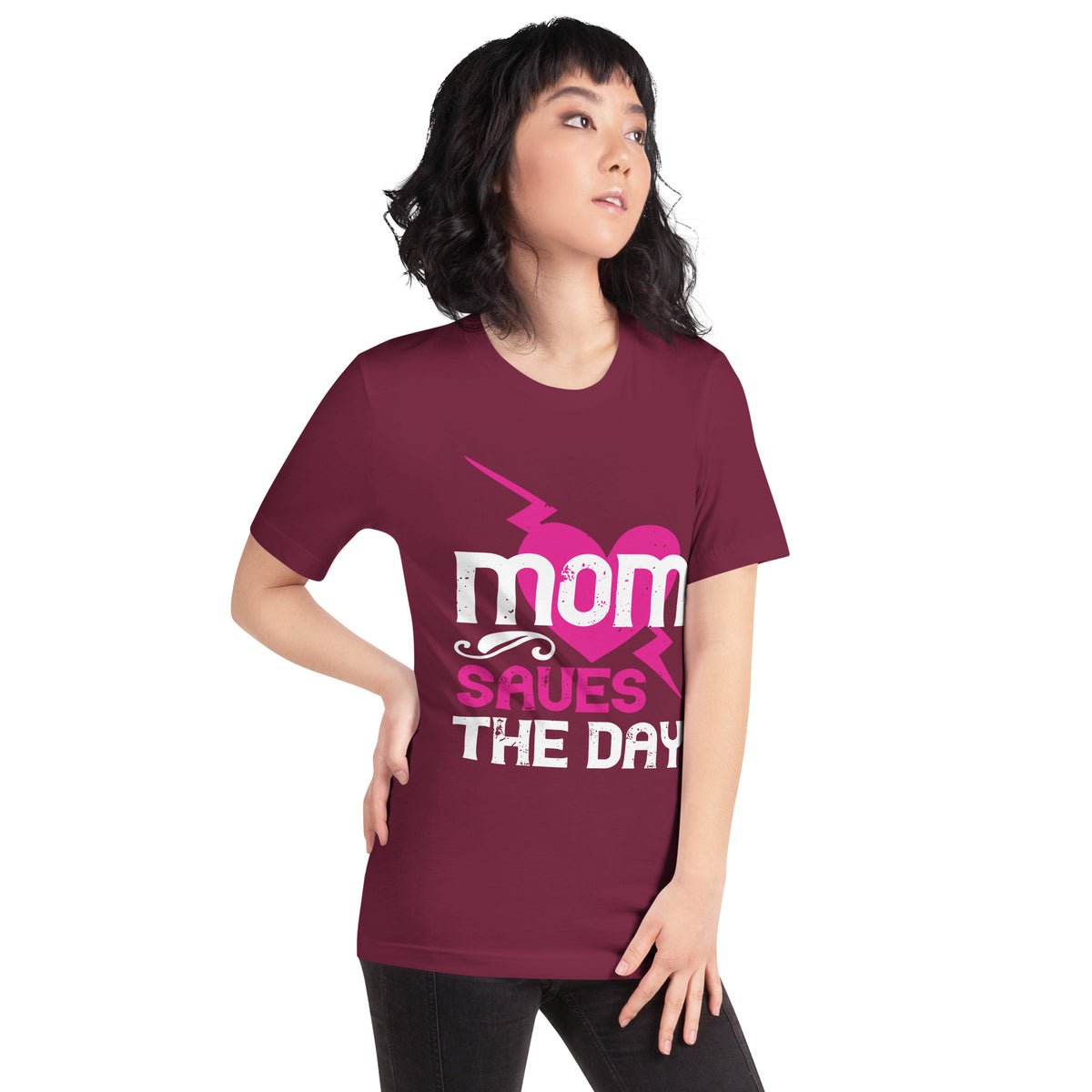 Mom Saves the Day Unisex T-Shirt
