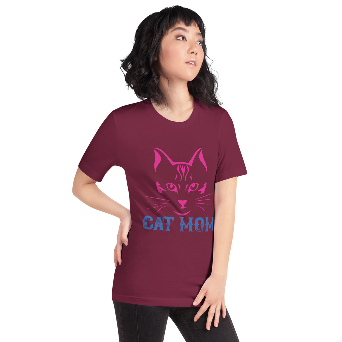 Cat Mom Unisex T-Shirt