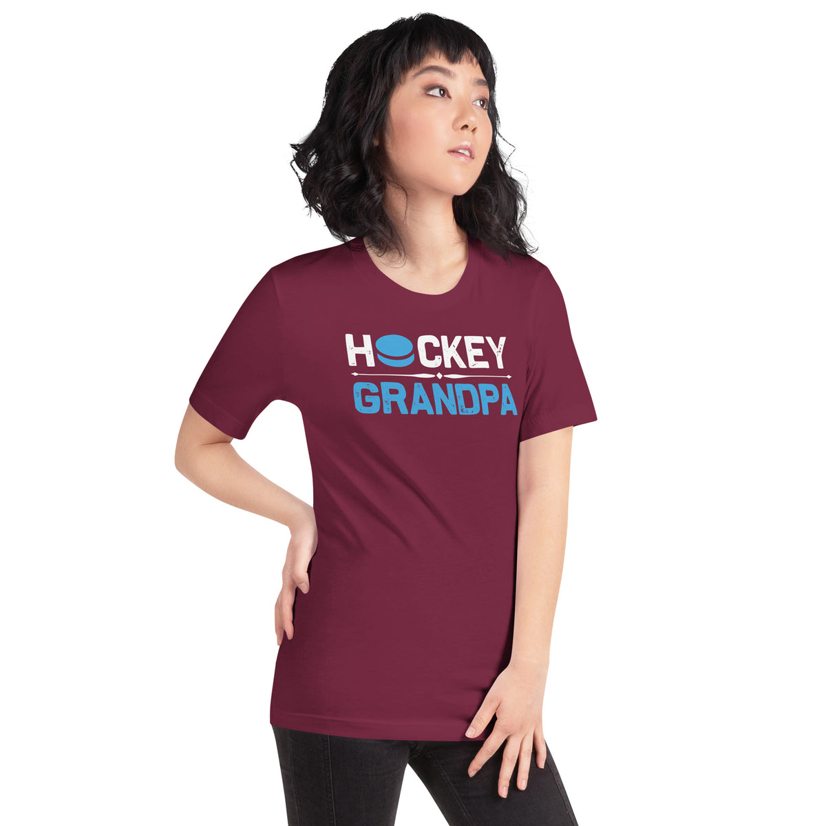 Hockey Grandpa Unisex T-Shirt