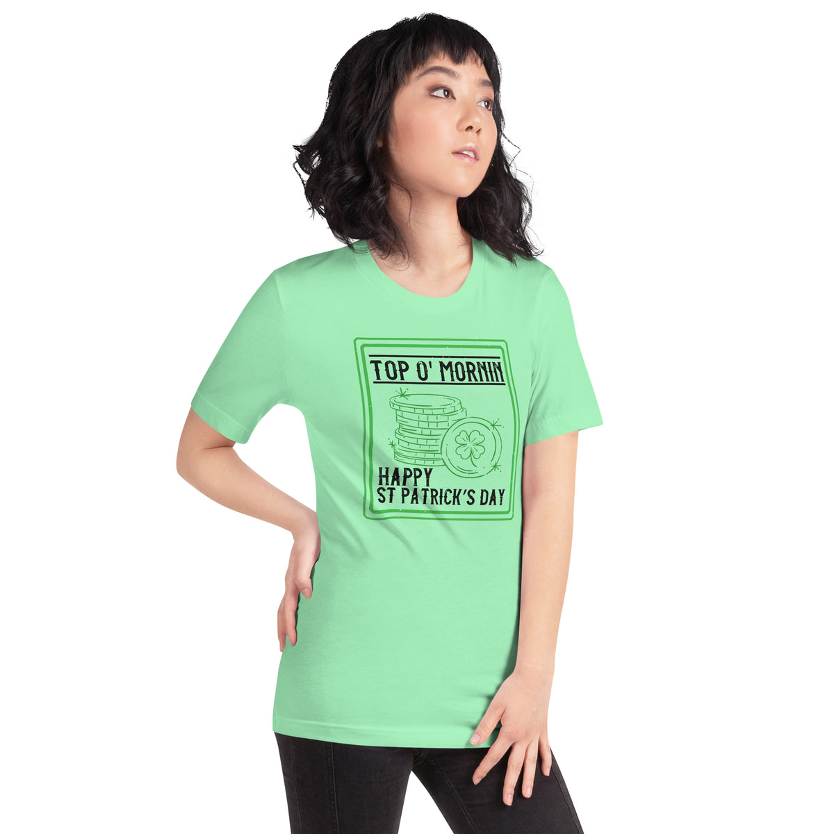 Top O' Mornin' Happy St. Patrick's Day Unisex T-Shirt