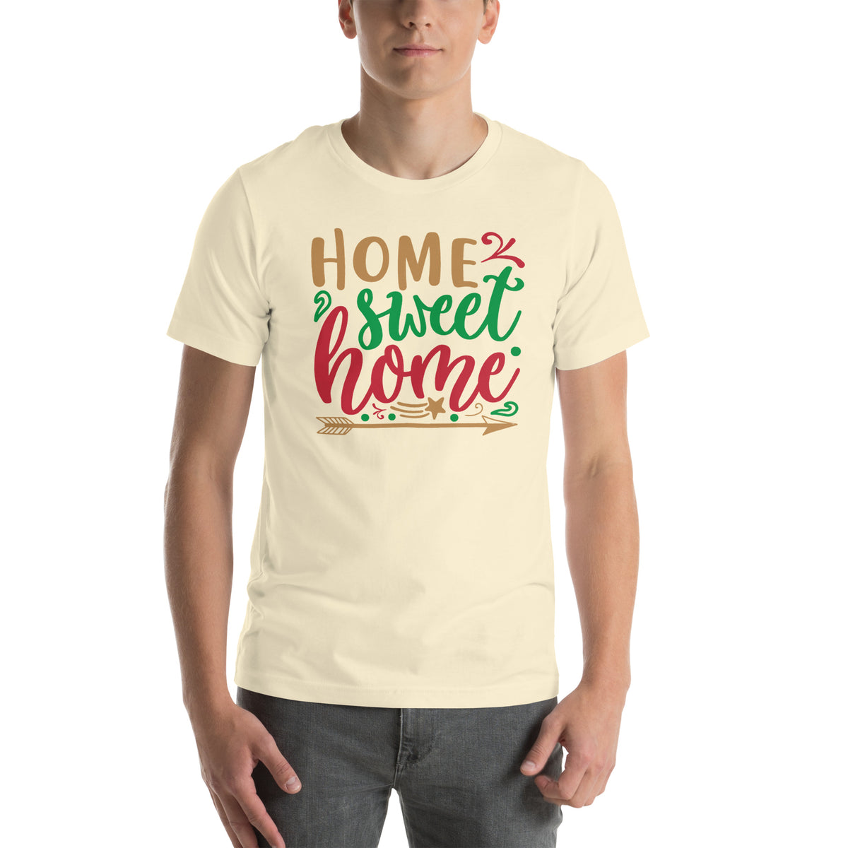Home Sweet Home Christmas – Arrow Unisex T-Shirt