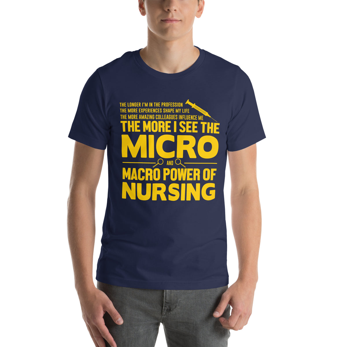The Micro and Macro Power of Nursing Unisex T-Shirt