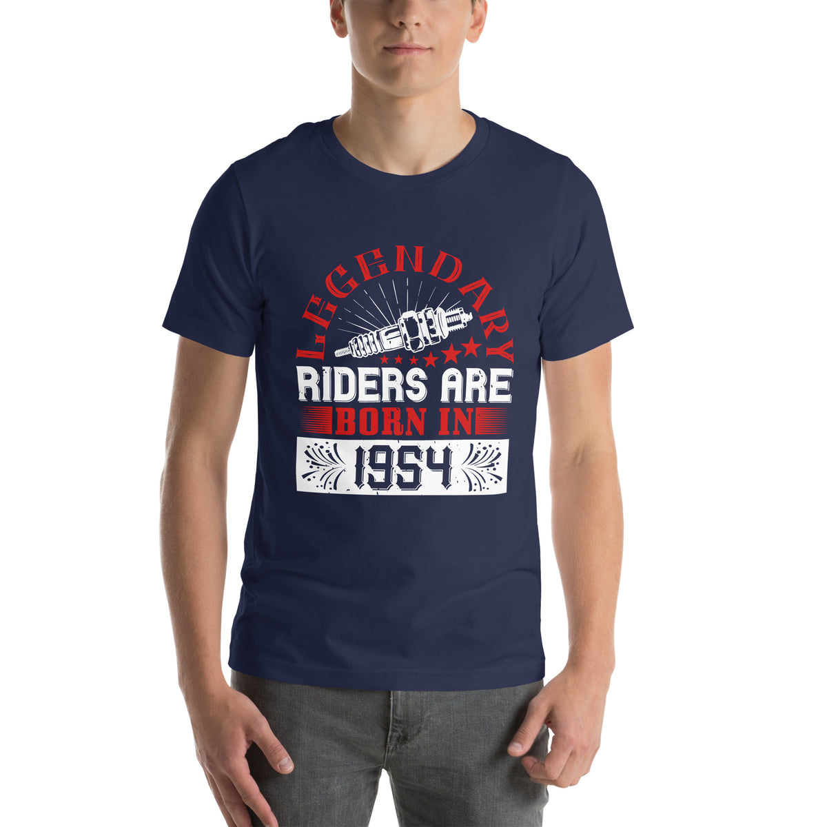 Legendary Riders Are Born in 1954 Unisex T-Shirt